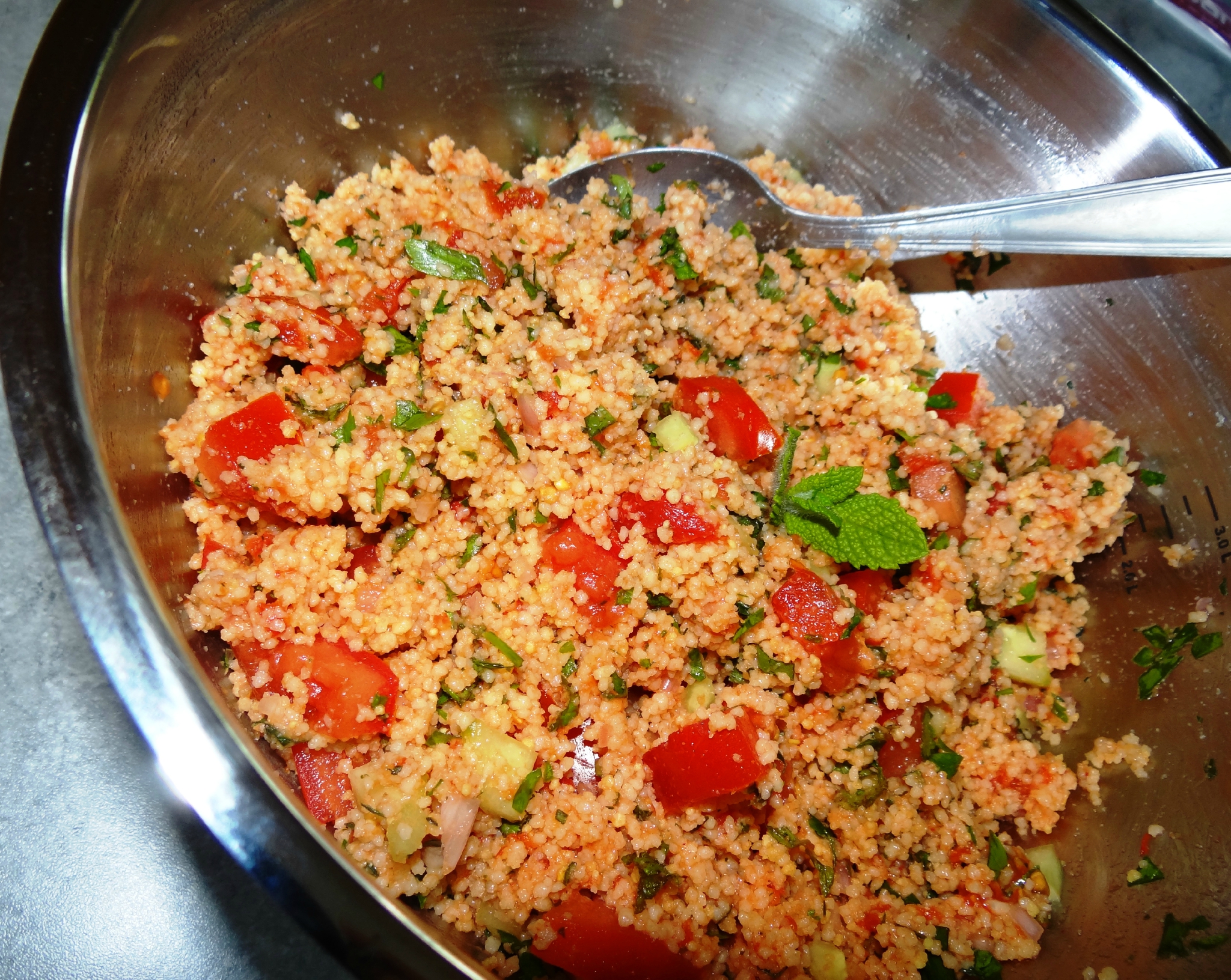 Taboulé tomate et herbes fraiches - Fleanette&amp;#39;s Kitchen